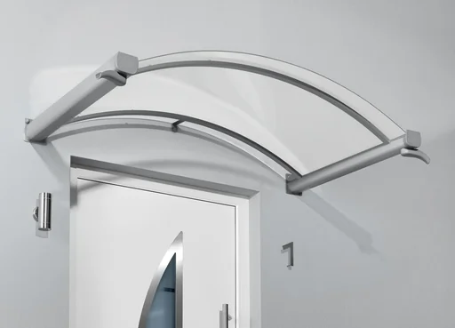 "Bogenvordach Typ BV/B, 1600 x 900 x 250 mm, Edelstahl - 17 kg image"