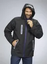 Softshelljacke, Farbe schwarz, Gr.L