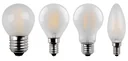 Retro-LED Lampe mit 4 Watt, E27, warmweiß, matt