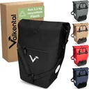 ValkOcean Gepäckträgertasche, Schwarz