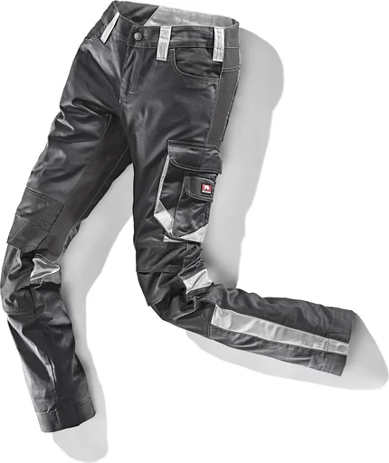 "Damenhose WORXTAR, schwarz-grau, Gr. 34 image"