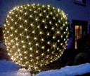 LED Lichternetz 2x2 Meter, 160 warmweiße LEDs