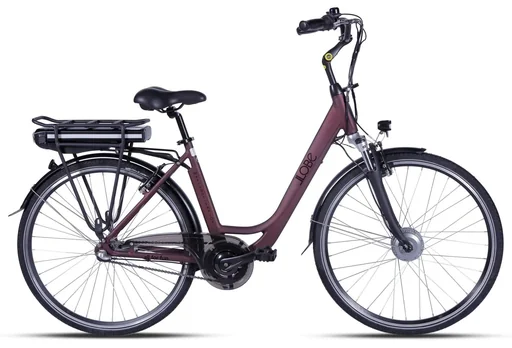 "Unisex City E-Bike 28 Zoll, Rahmengröße 50 cm, 7-Gang Nabenschaltung, Metropolitan Joy 2.0, Rot 13Ah image"