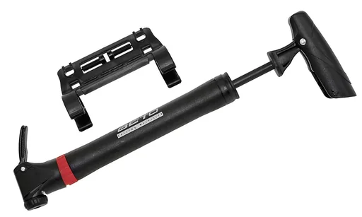"Beto Mini Pumpe, mit Halter und Befestigungsschrauben, schwarz, auf BETO-Karte image"