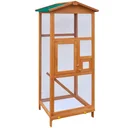 Vogelkäfig 65x63x165 cm Holz