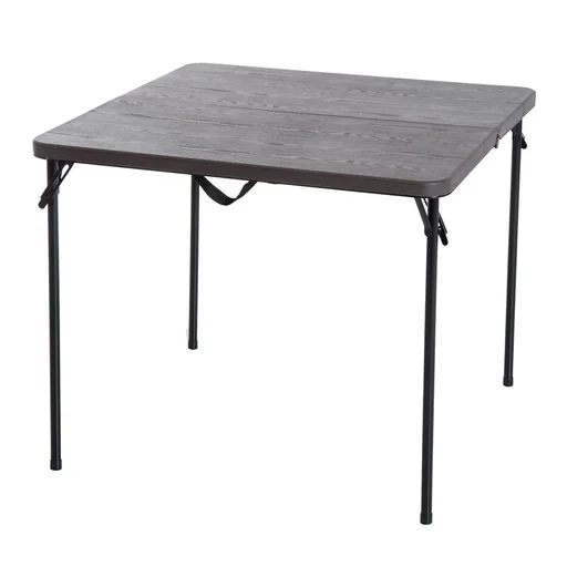 "Faltbarer Campingtisch braun/schwarz image"