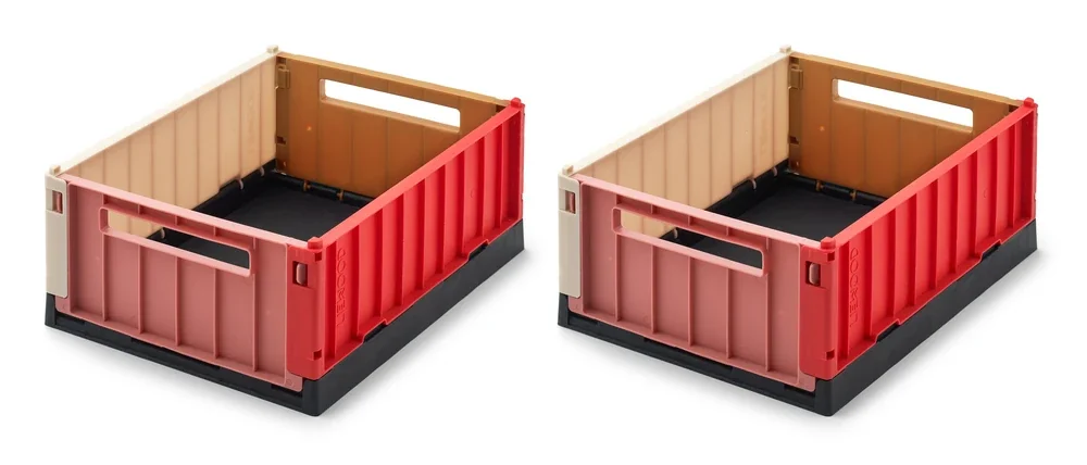 Liewood Aufbewahrungsbox Weston S 2-pack, Multi mix