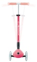 GLOBBER ELITE GLOW LIGHTS – Roller Kinder, 120/80 mm, 3-rädrig, verstellbar, LED-Leuchtrollen, Glow-Effekt, pastellrosa