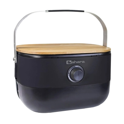 "Mini BBQ Schwarz (Gebrauch mit Kartusche) image"