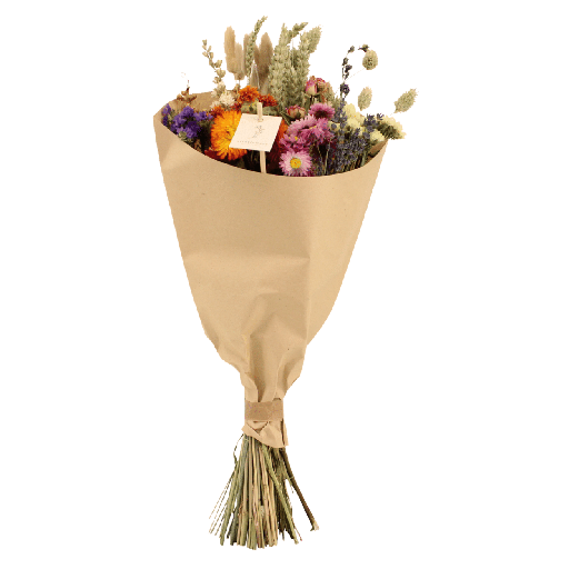 "Trockenblumen Feldblumenstrauß Multi - Ø20cm - ↕50cm image"