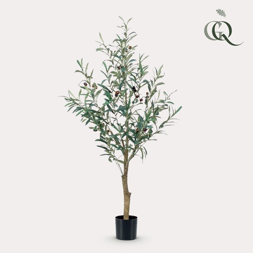 "Kunstpflanze - Olea europaea - Olivenbaum - 115 cm image"