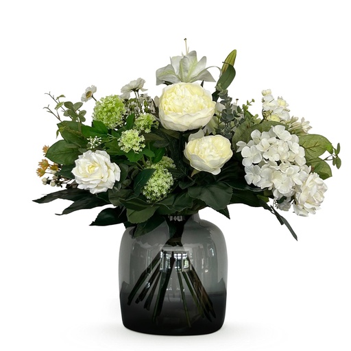 "Kunstblumen - Bouquet M - White Dream - 60 cm image"