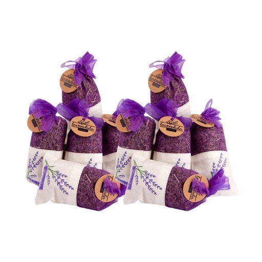 "10 Stück Premium Lavendel Duftsäckchen - 10 x 20 gram image"