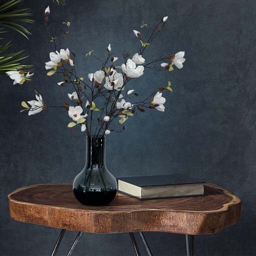 "Kunstblumen Solo - Crème - Magnolienzweige - x 4 - 105cm image"