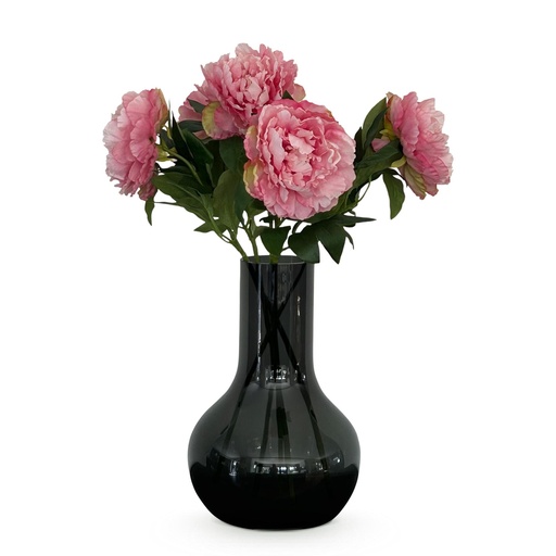 "Kunstblumen Solo - Hellrosa - Pfingstrosen - x 5 - 65cm image"