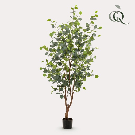 "Kunstpflanze - Eucalyptusbaum - Blauer Gummibaum - 140 cm image"