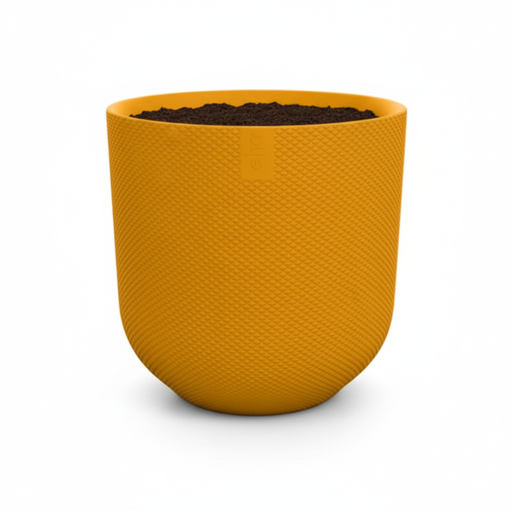 "Topf Elho Jazz Round Amber Gelb - D23cm - H21cm - D23 image"