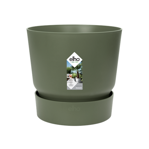 "Topf elho Greenville Round grün - D14 x H13 image"