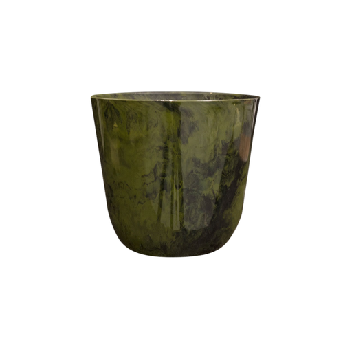 "Topf Palermo Marmor grün D35 x H32 image"