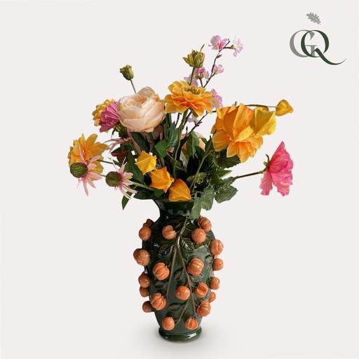 "Kunstblumen - Strauß L - Orange Summer - 80cm image"
