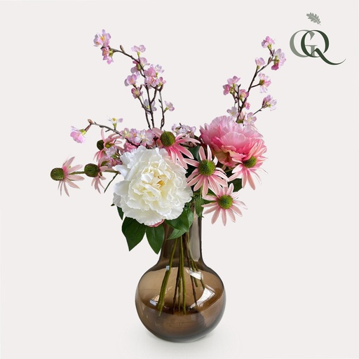 "Kunstblumen - Strauß L - Pink Summer - 80cm image"