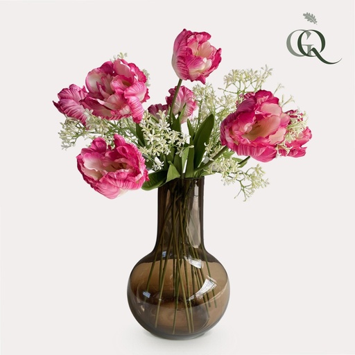 "Kunstblumen - Strauß L - Romantic Glam - 80cm image"