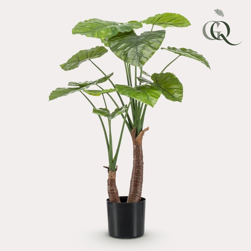 "Kunstpflanze - Alocasia - Elefantenohr - 110cm image"
