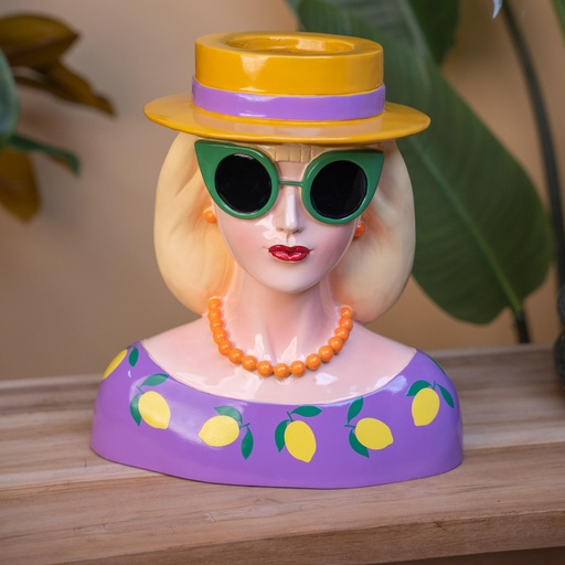 "Vase Fashion Lady 'Isa' - Multi ↑ 29 cm image"