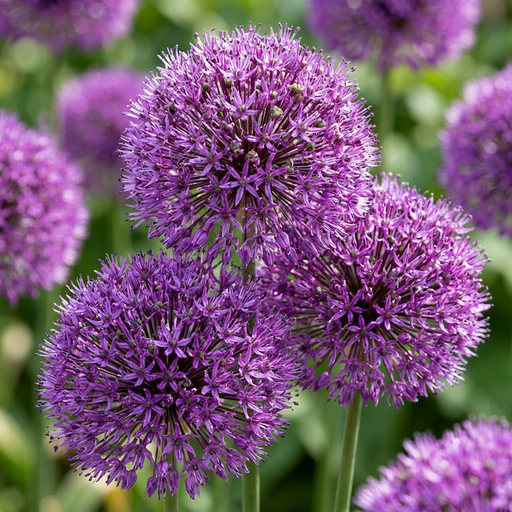 "15x Allium Purple Sensation - Purpurlauch - Lila - Sommerblüher - Zwiebelgröße 10/12 image"