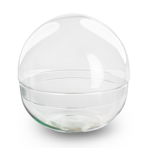 "Terrarium Kugelglas zweiteilig - Dome - Ø 20 cm ↑ 20 cm image"