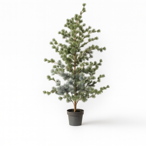 "Dennenboom (Cedar Pine) 150 cm – Kunstpflanze im Topf - KÜNSTLICH image"