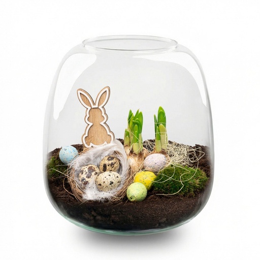 "Emma Oster - Offenes Terrarium - Flaschengarten DIY Kit - Ø 23 cm ↑ 25 cm image"