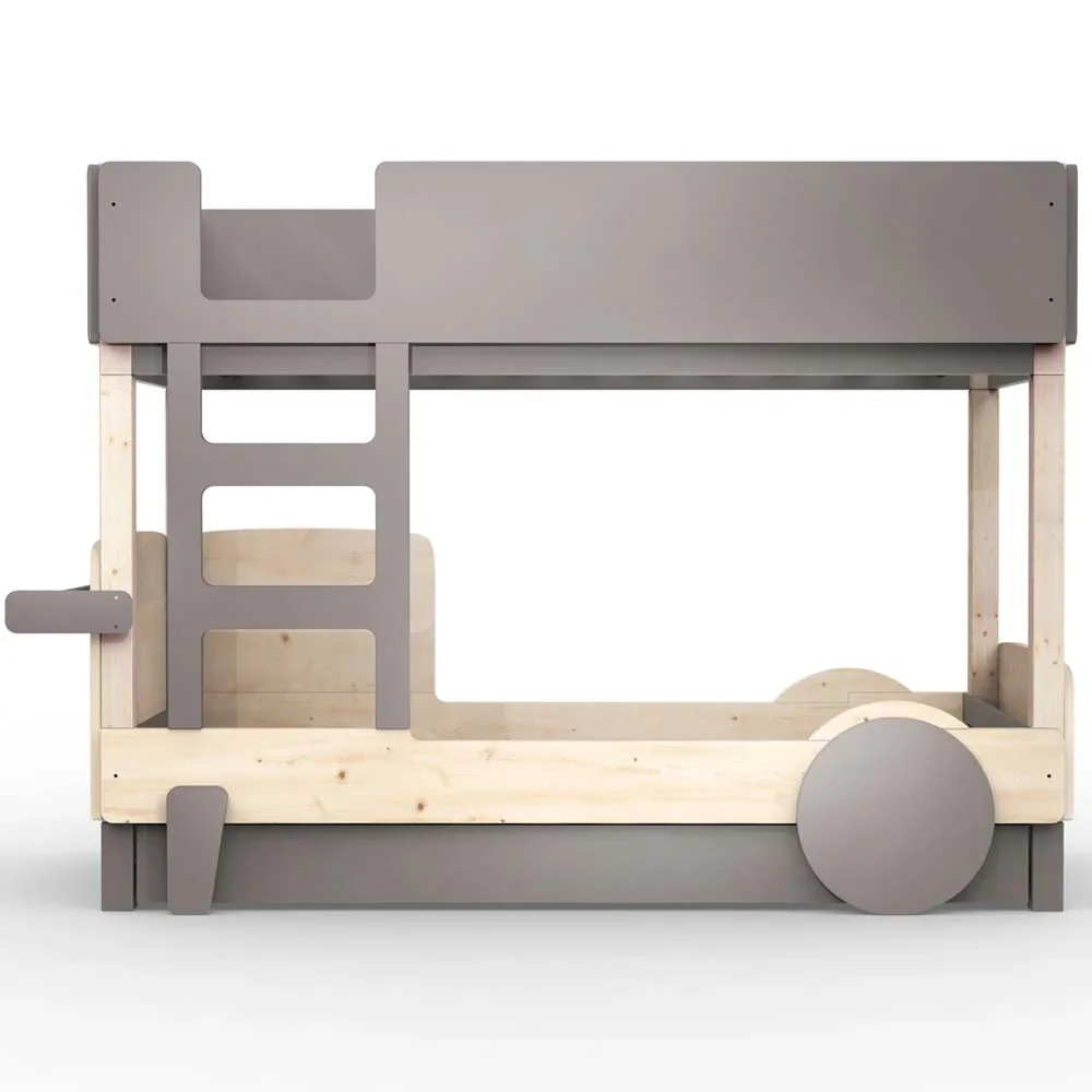 Mathy by Bols Etagenbett "Discovery" mit Bettschublade, Farbe Elemente: linnen