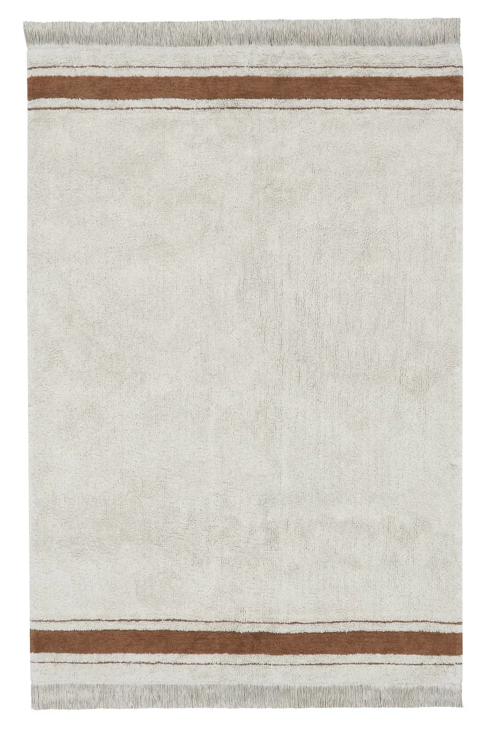 Lorena Canals Waschbarer Teppich - Gastro, Toffee, Größe: 90 x 130 cm