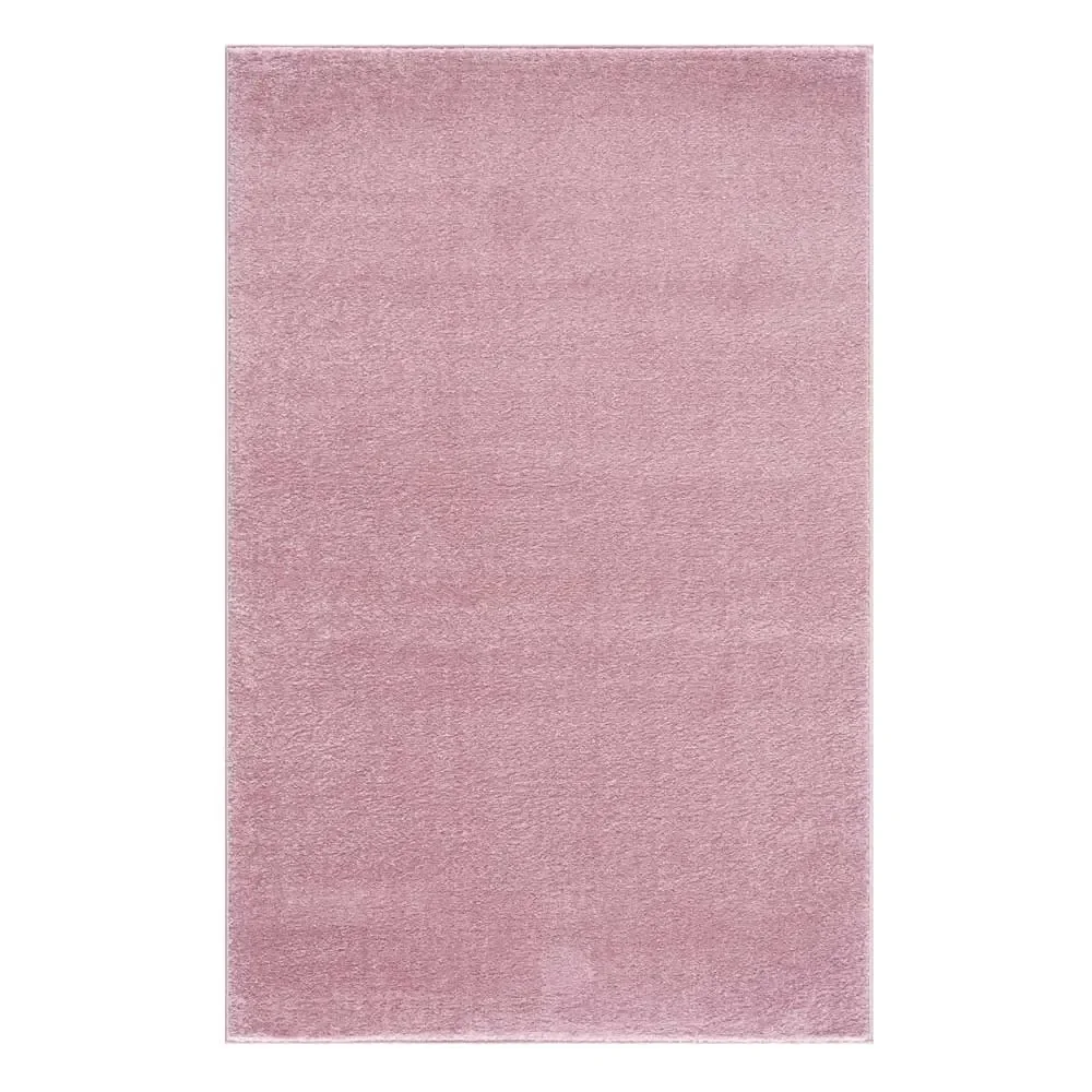 Livone Kinderteppich uni rosa, Teppichgrösse: 120 x 180 cm