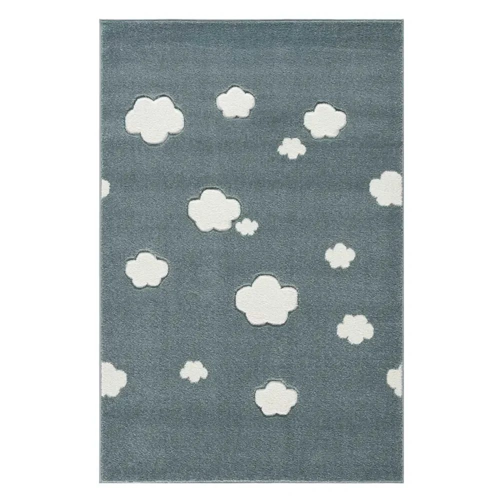 Livone Teppich Wolken mint, Teppichgrösse: 120 x 180 cm