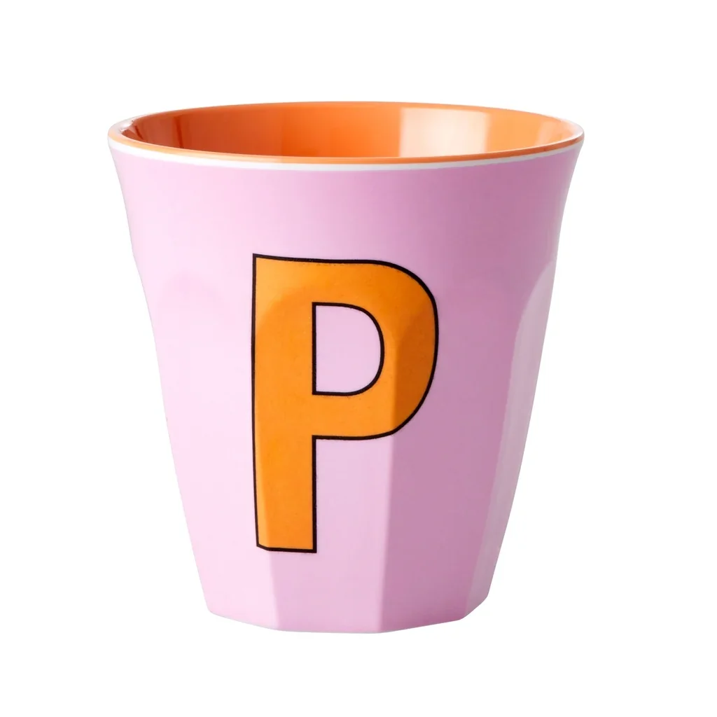 RICE Becher - P, 250 ml, Melamine, Farbe: rosa