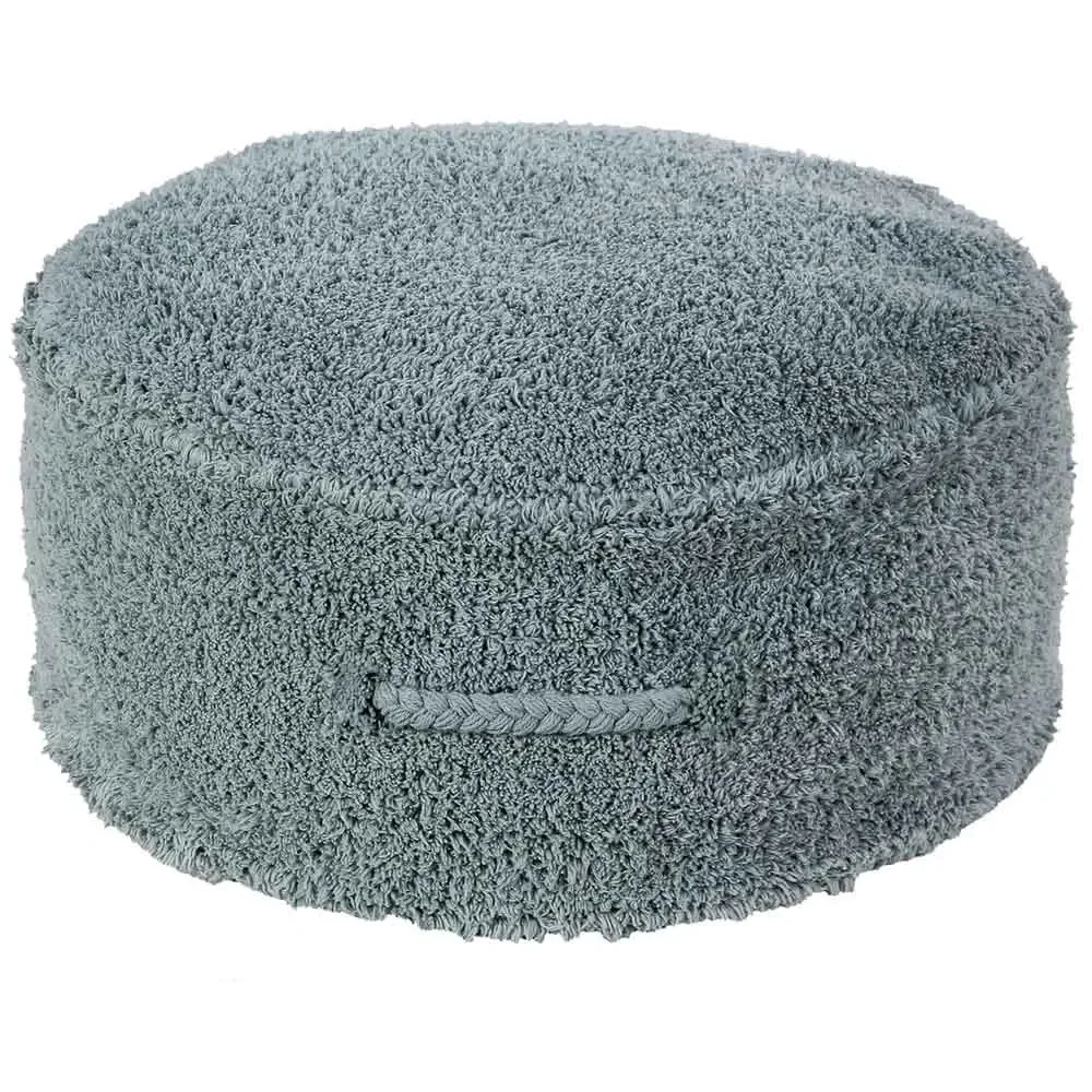 Lorena Canals Sitzpuff "Chill" Vintage blau