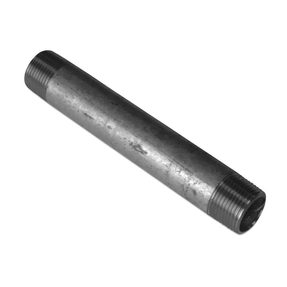 "Rohrnippel, Gewindefitting verzinkt, 3/4 Zoll, AG x AG, 180mm image"