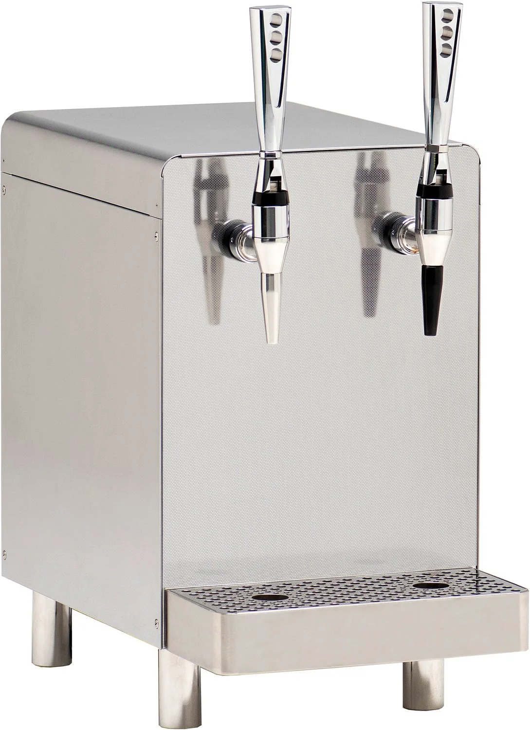 Nitro Coffee-Dispenser (2-leitig) | Für cremigen Nitro-Kaffee | Stouthahn & Tropfschale inklusive