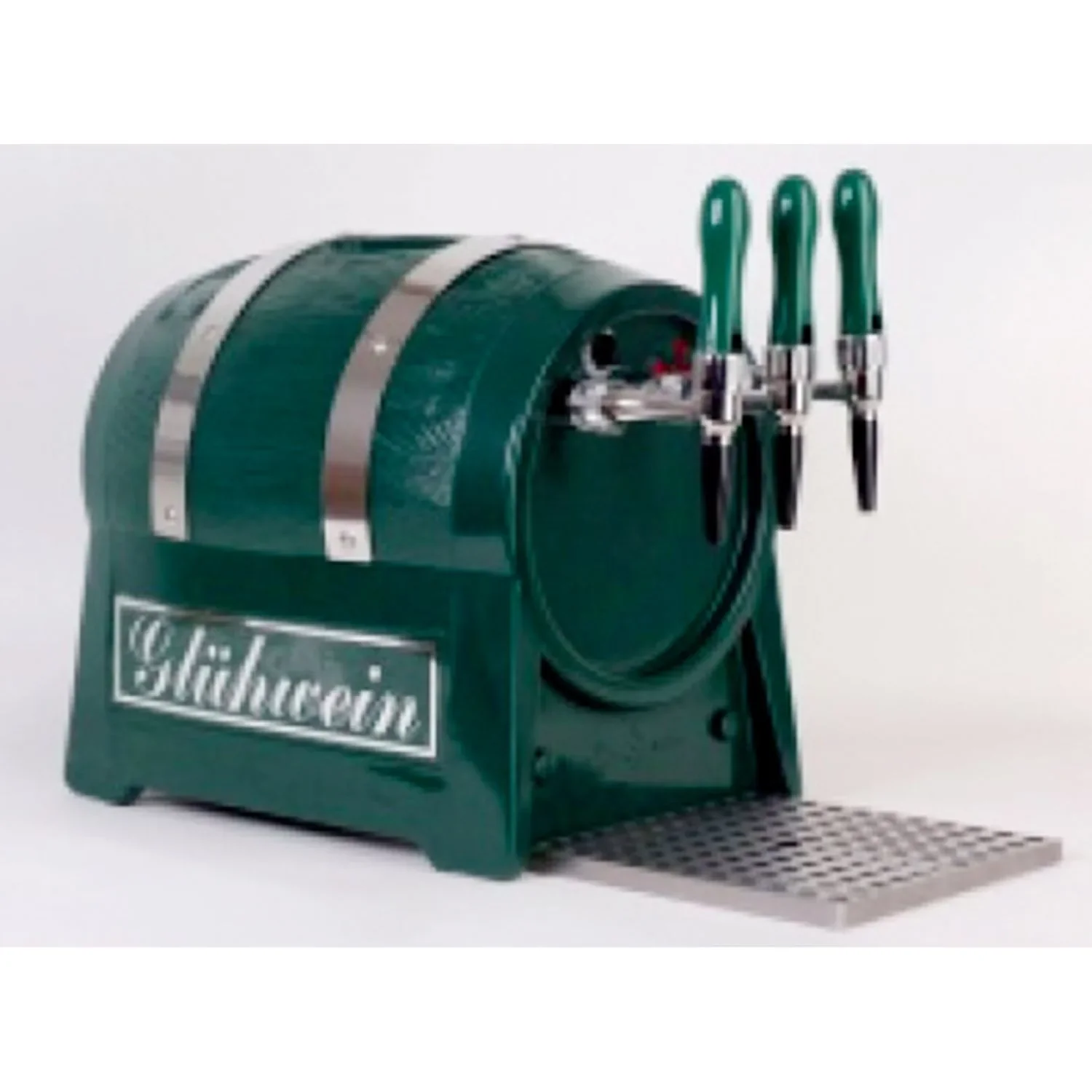 "Glühweinzapfanlage, Getränke-Durchlauferhitzer, 3-leitig mit integriertem Luftkompressor, 9kW, Fassformgehäuse image"