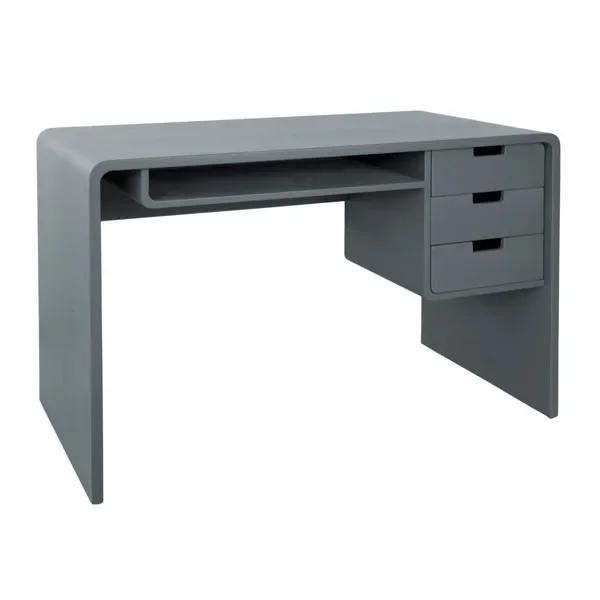 Laurette Schreibtisch L65, Farbe: Gris Souris