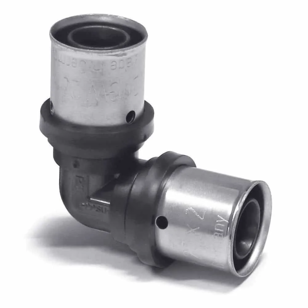 PPSU Pressfitting, Pressfitting Winkel, 90 Grad, Kunststoff