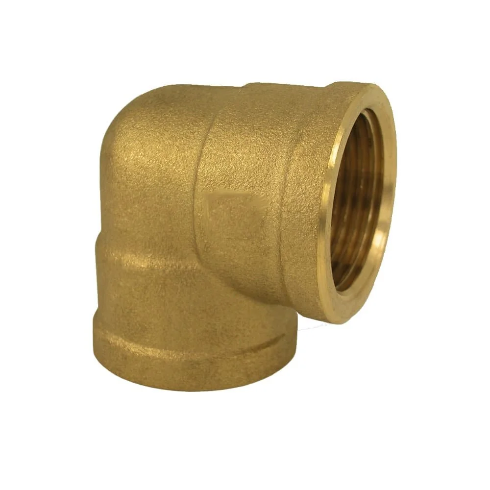 "Messing Winkel, Gewindefitting, 90 Grad Winkel image"