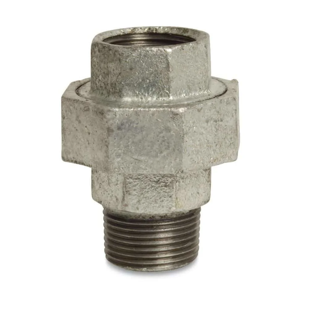 "Gewindefitting Temperguss Verschraubung Typ Konisch 3/8" IG x 3/8" AG image"