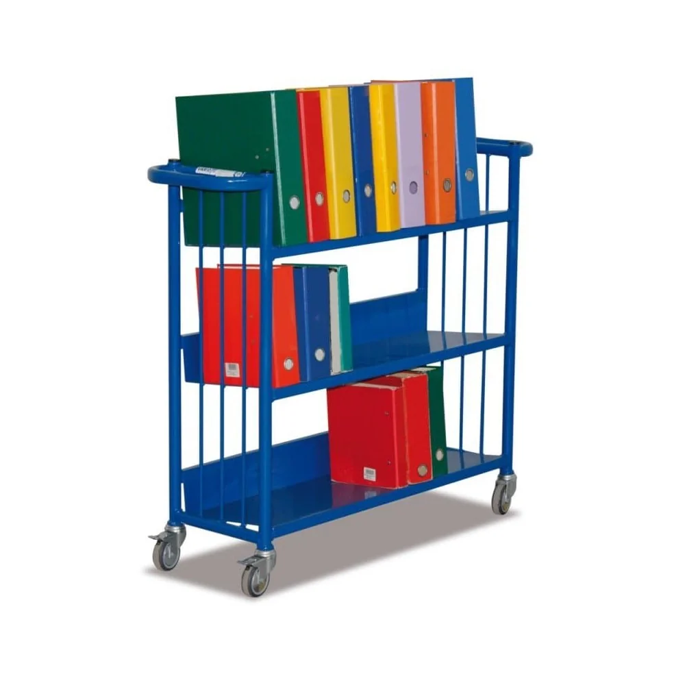 Bücherwagen mit 3 Etagen