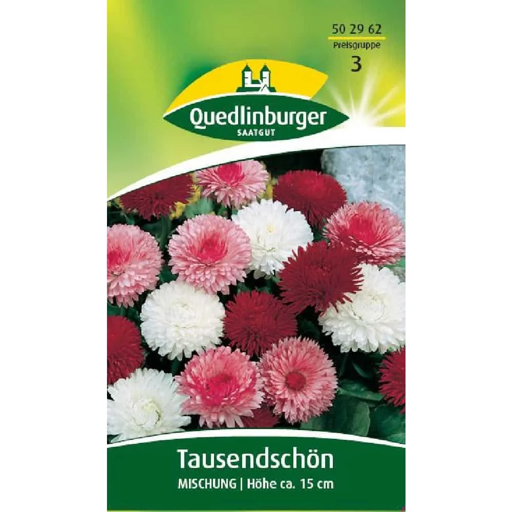 "Tausendschön Samen Mischung, Ma&szlig;liebchen, zweij&auml;hrig image"