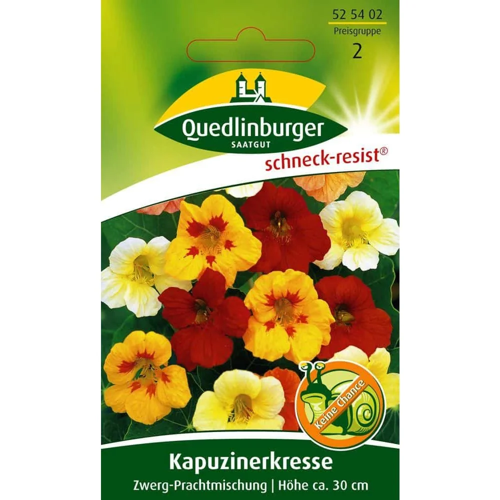 Kapuzinerkresse Zwerg-Prachtmischung