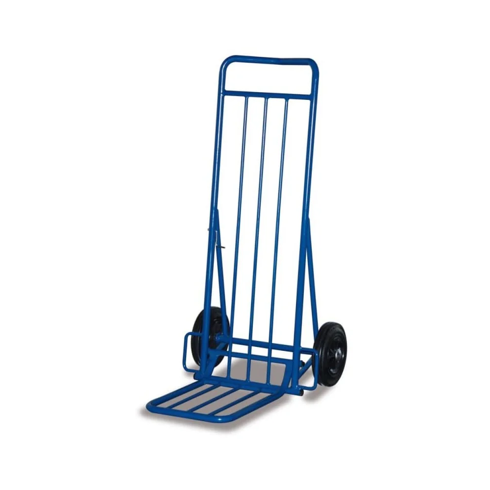 Paketroller 150 kg, Sackkarre mit Schaufel, Luftbereifung