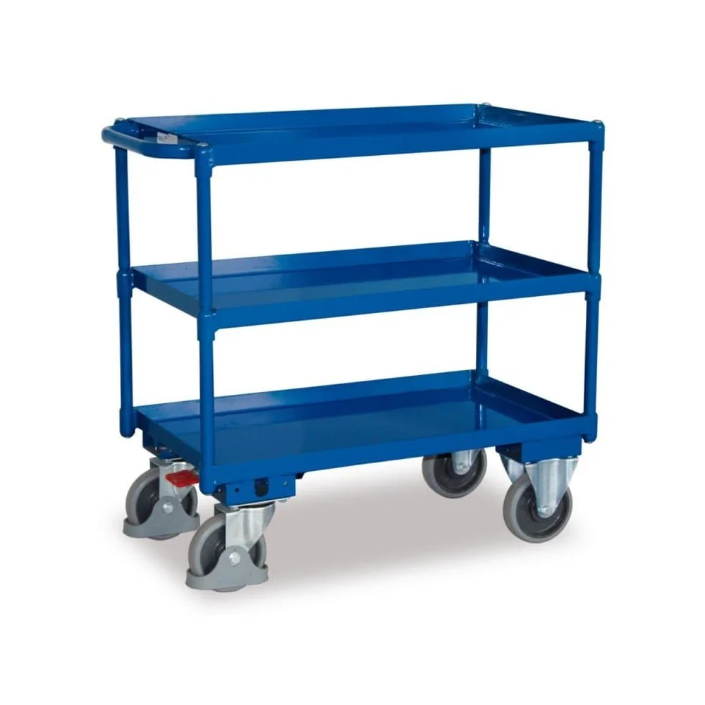 Tischwagen, Werkstattwagen, Etagenwagen, 400 kg Traglast, EasySTOP
